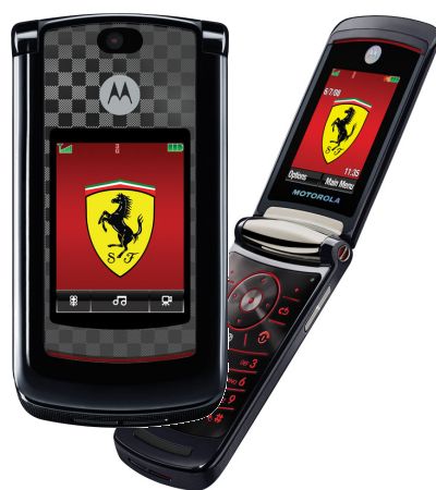Ferrari on Motorola Acaba De Presentar Su Nuevo Celular Motorazr2 V9 Ferrari